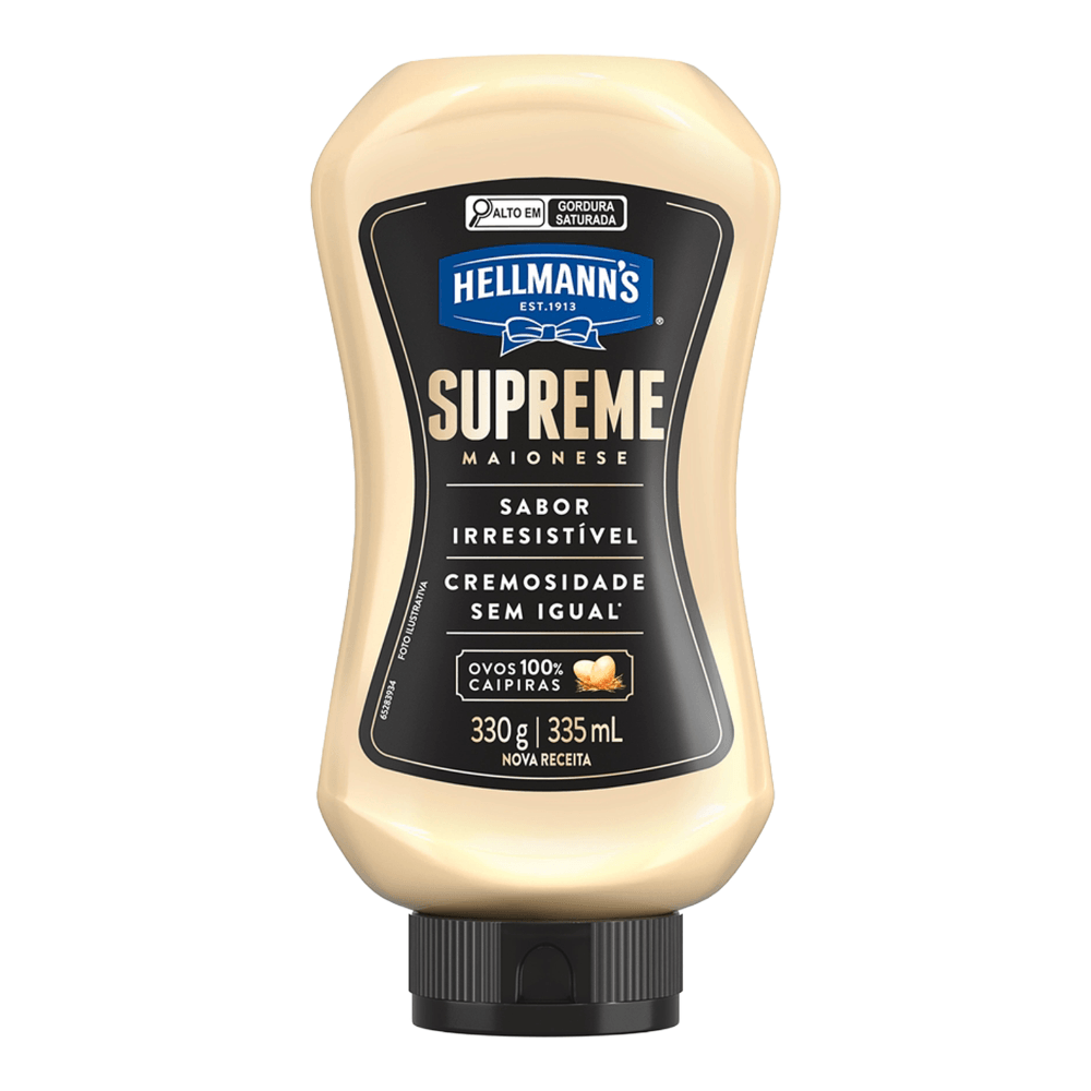 Maionese Hellmann'S Supreme Squeeze 330g